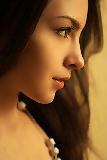 una piccola posiva natasha schon indoor brunette brown unsha...