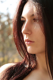 Presenting Luna Didier by Natasha Schon indoor brunette brow...