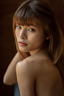 Oopeve in Sweet Delicacy by David Menich indoor asian brunette brown eyes petite tattoo shaved pussy