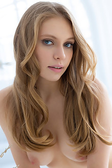 Sonya Elf in Seraphic by Nudero indoor blonde blue eyes boobies shaved pussy ass custom