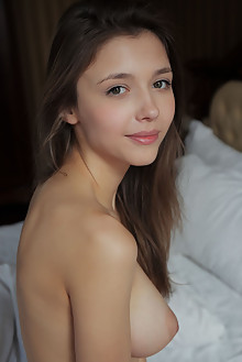 Mila Azul in Soon by Arkisi indoor brunette green eyes boobies shaved pussy ass